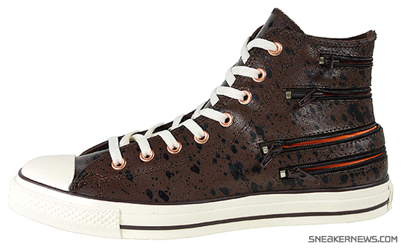 Converse Chuck Taylor Multi Zip Hi - Chocolate