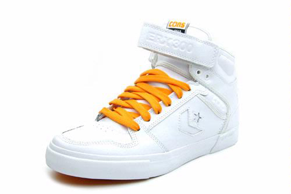 Converse ERX 300 Hi - White - Orange