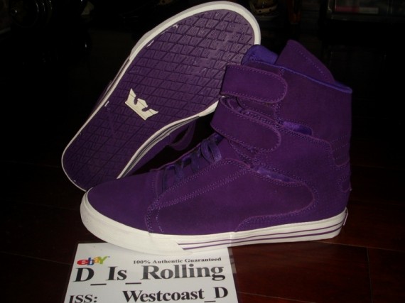 Supra TK Terry Kennedy Pro Model - Purple Suede