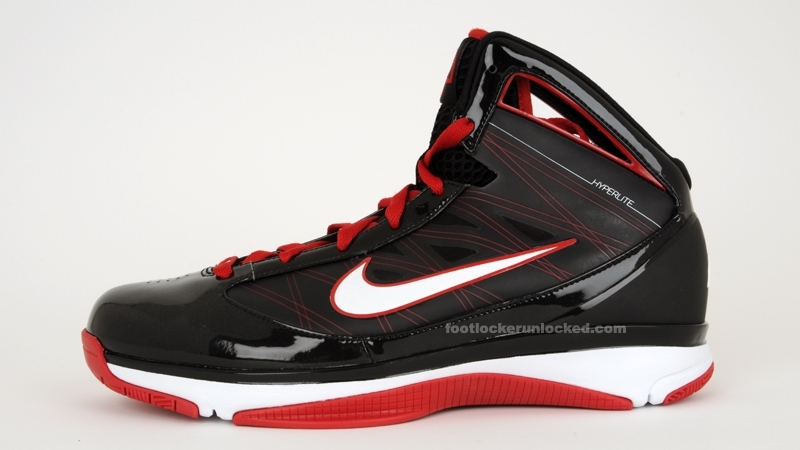 Nike Hyperize – Black – Red – White – July 2009