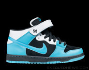 Dunk Mid Sb Aqua Fuel