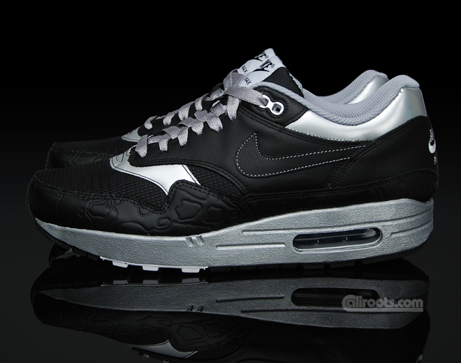 Nike Air Max 1 Black Silver Lunar 2