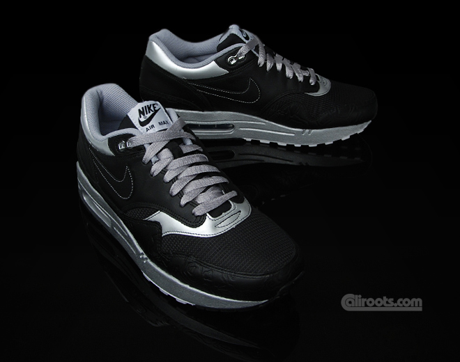 Nike Air Max 1 Black Silver Lunar 6