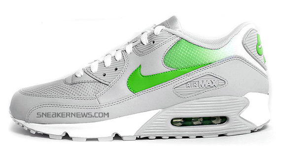 Nike Air Max 90 - Neutral Grey - Mean Green