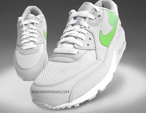 Nike Air Max 90 Grey Mean Green 05