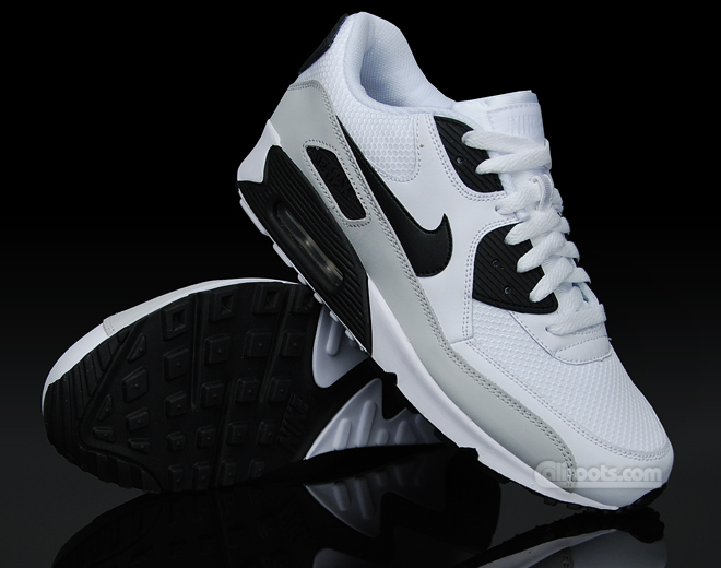 Nike Air Max 90 White Grey Black 02