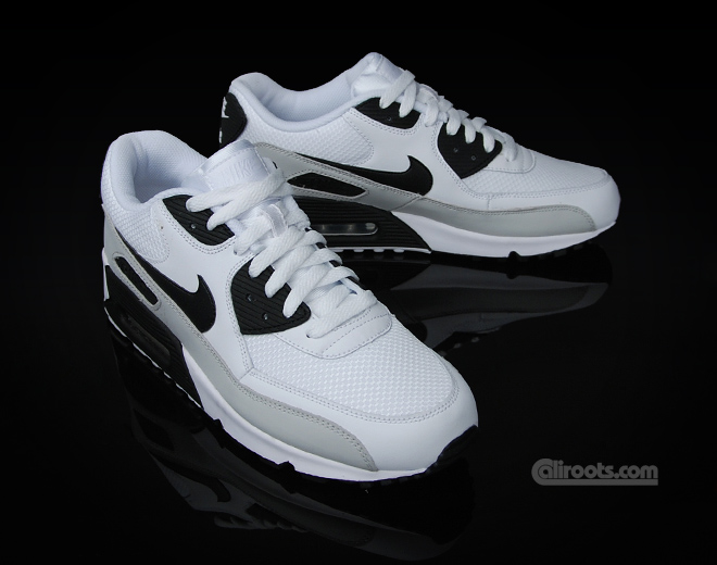 Nike Air Max 90 White Grey Black 06