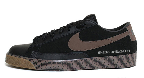 Nike Blazer Low - Black - Trail's End Brown - Gum