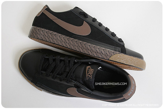 Nike Blazer Low Black Trails End Brown 05