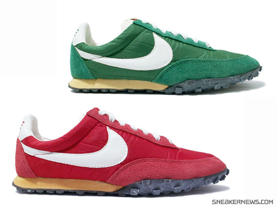 Nike Waffle Racer Vintage – Red + Green
