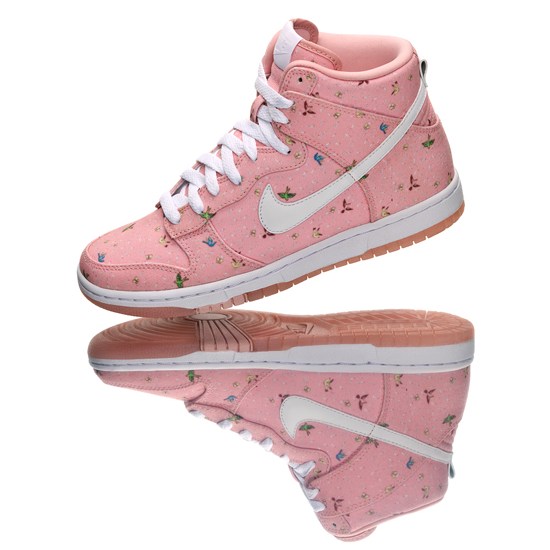 Nike x Paule Marrot – Doves & Butterflies – Womens Dunk High Skinny