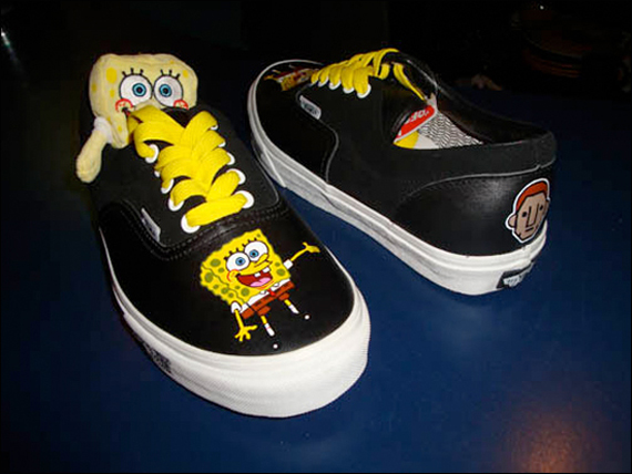 Pharrell x Spongebob x Vans Era Custom