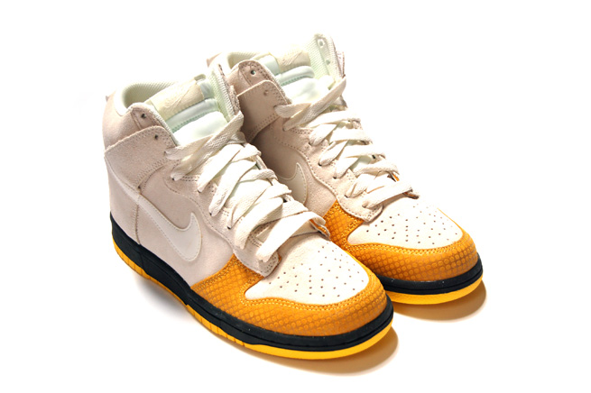 Nike Dunk High – White – Black – Yellow Polka Dots