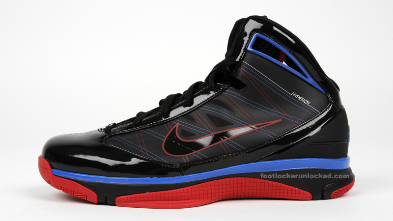 Nike Hyperize – Black – Red – Blue – December 2009
