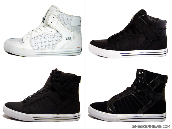 Supra Summer ’09 TUF Collection + Black Croc Skytop