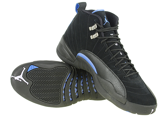 Air Jordan XII Retro – ‘Nubuck’ – Black – University Blue – Release Reminder