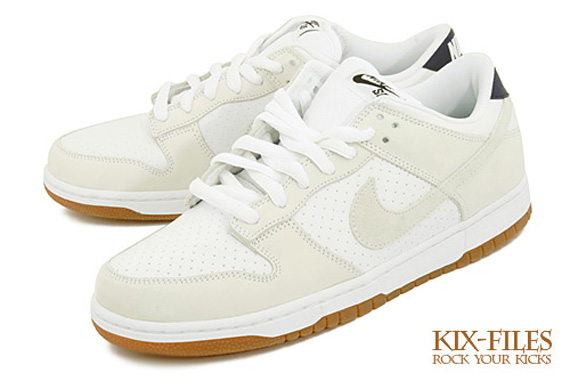 Nike SB Dunk Low Premium - White - Gum - Black