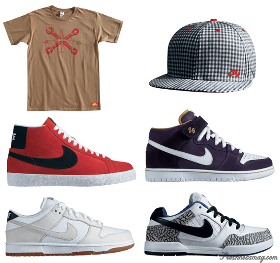 Nike SB – June 2009 Apparel + Sneaker Preview