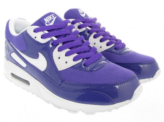 Nike Womens Air Max 90 - Pure Purple - White