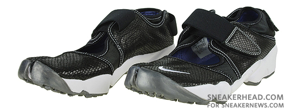 Nike WMNS Air Rift – Black Snake – White – Purple Slate