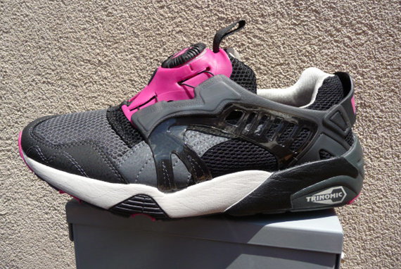 Puma Disc Blaze II – Black – Grey – Pink