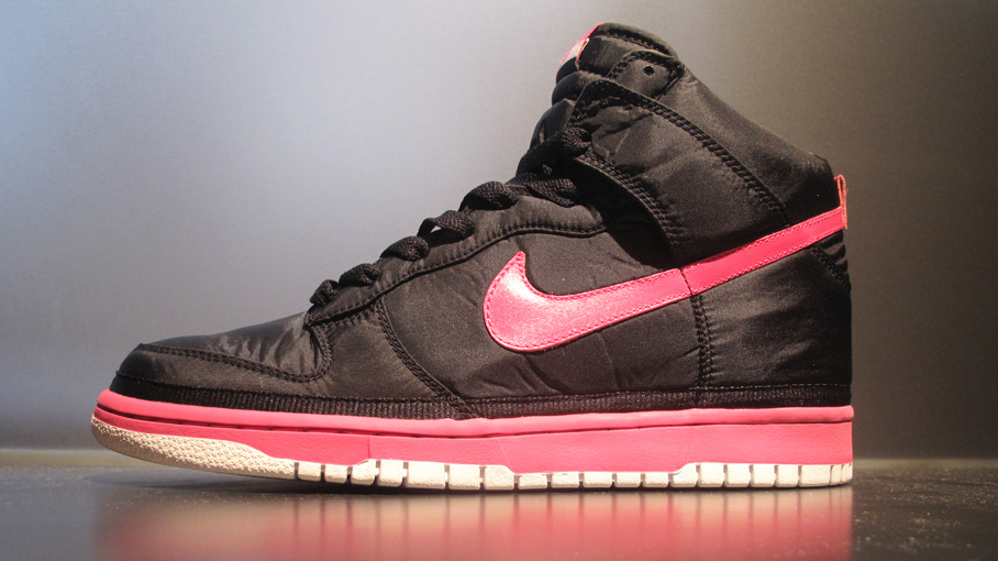 Nike Dunk High Nylon Premium - Black - Pink - White