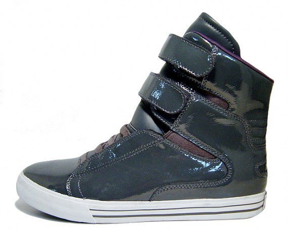 Supra TK Society - Grey Patent Leather