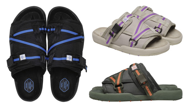Visvim Christo Stripe - Striped Sandals