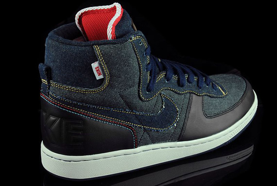 Nike Terminator High Premium - Selvage Denim - Detailed Images