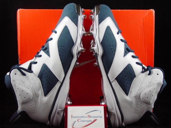 Air Jordan VI (6) ‘Mid’ TD Cleats – Terrell Owens PE