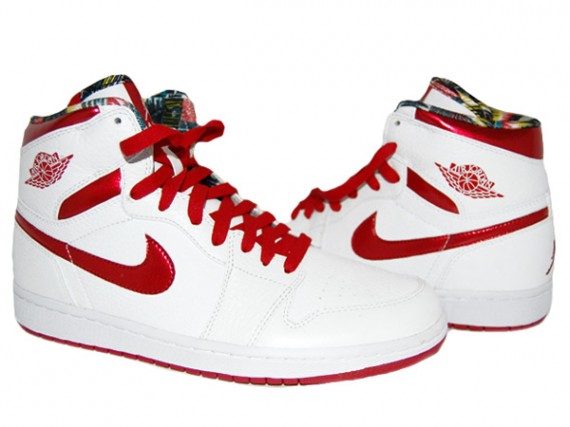 Air Jordan 1 Retro High GS - White - Varsity Red - Do The Right Thing