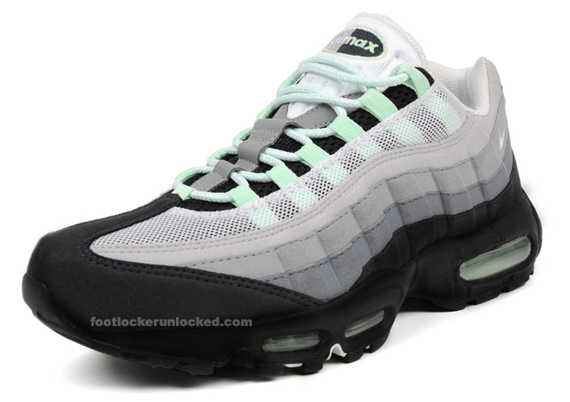 Nike Air Max 95 – Neutral Grey – Mint – Detailed Photos
