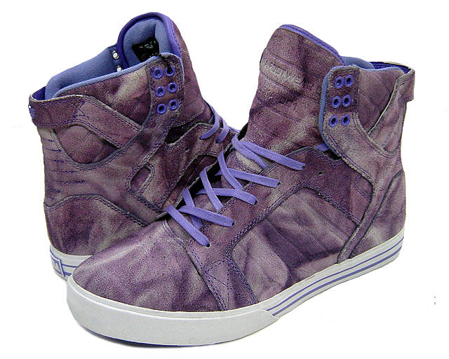 Supra Skytop - Purple Tie Dye