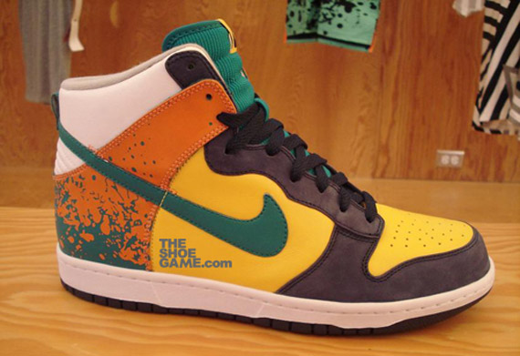 Nike Dunk High Splatter + Dunk High Premium - Fall '09