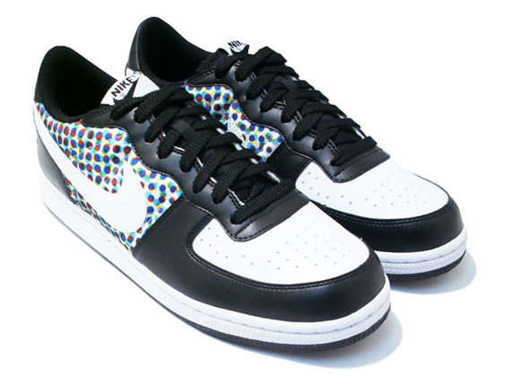 Nike Terminator Low Basic – White – Black – Halftone Color Pack