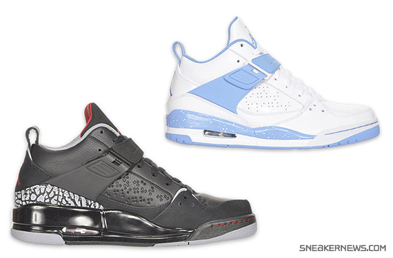 Jordan Flight 45 - Black - Red - Stealth + White - University Blue - Now Available