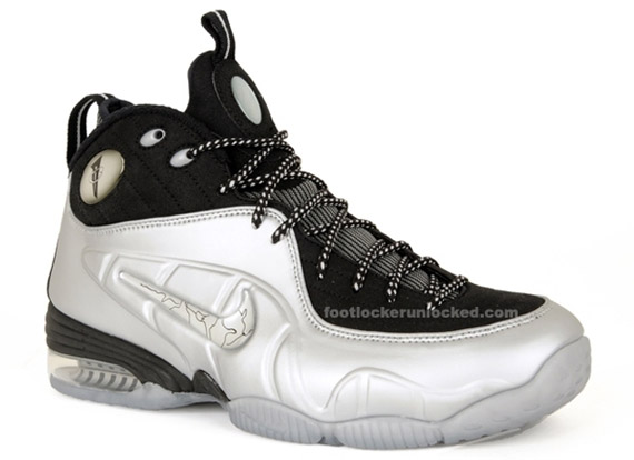 Nike Air Penny 1/2 Cent – Metallic Silver – Black – September 2009