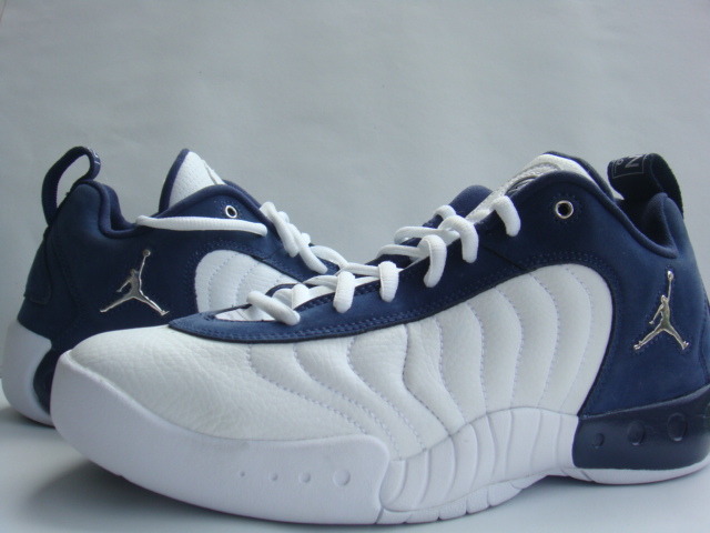 Jordan Jumpman Pro Low – White – Navy Blue