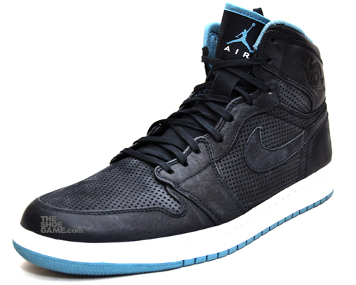 Air Jordan 1 Retro High - Dark Obsidian - Cerulean - March '10