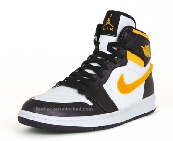 Air Jordan 1 High Strap – Grand Purple – Maize – White – September ’09