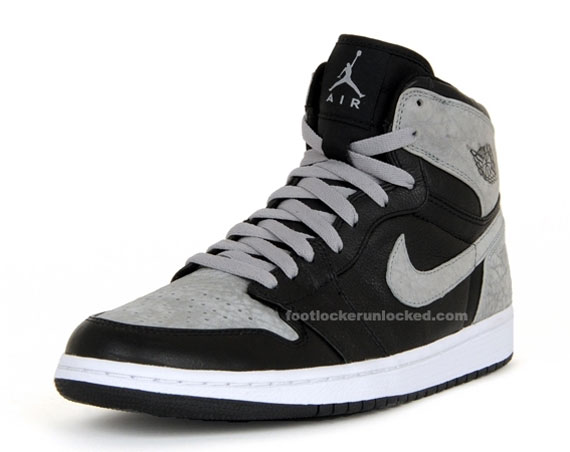 Air Jordan 1 Retro High – Black – Shadow Grey – White – September ’09