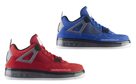 Air Jordan Force Fusion IV (4) – Varsity Red + Varsity Royal – Cement Pack – Available