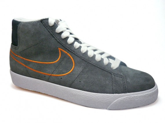 Nike SB Blazer High - Ceramic - Charcoal - Orange