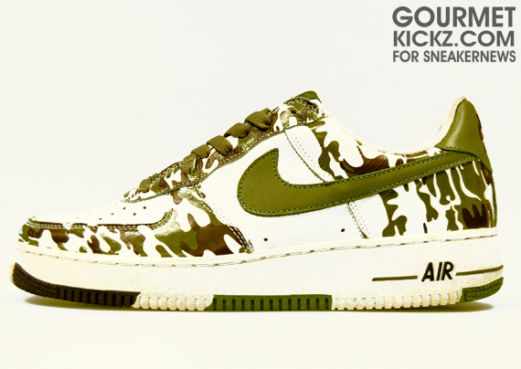 Nike Air Force 1 - "Camouflage" - Palm Green/Barouque - 2005