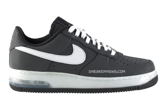 Nike Air Force 1 Supreme Max - Black 3M - White