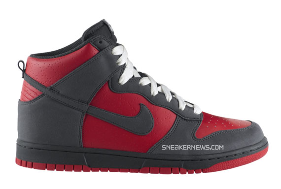 Nike Dunk High – Red – Grey – Ultraman