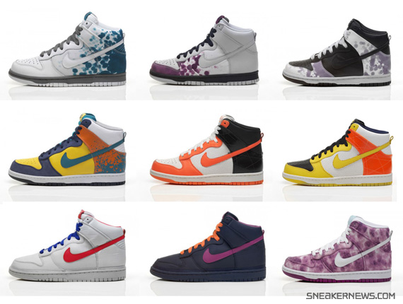 nike-fall-2009-dunk-hi-collection