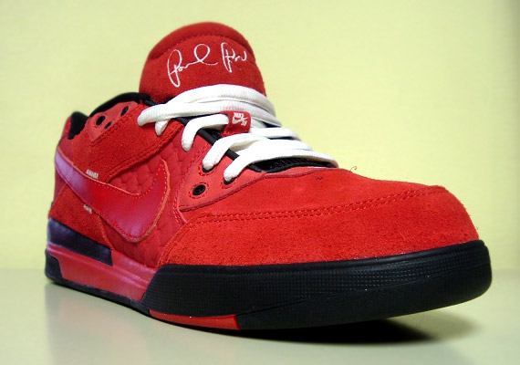 Nike SB Zoom Paul Rodriguez 3 (P-Rod III) - Sport Red - Black