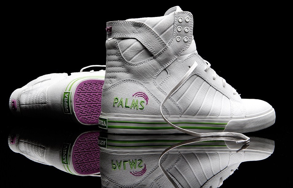 Palms Hotel x Supra Skytop - White TUF