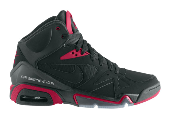 Nike Air Hoop Structure – Black – Varsity Red – September 2009